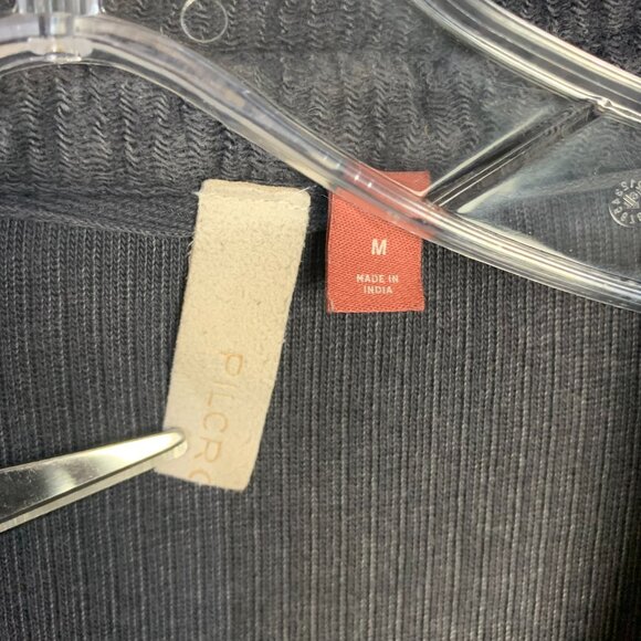 Anthropologie Pilcro Duster Jacket Oversized Long Button Up Gray Shacket - Picture 8 of 13